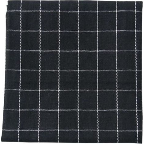 Serviette En Coton - 40 X 60 Cm - Motif Carreaux - Usage Table Et Cuisine - Lot De 6 (1/5)