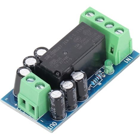 Module de commutation de batterie de secours, carte relais industrielle automatique haute puissance 12 V 150 W 12 A (1/5)