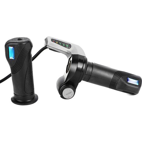 Kit poignée d'accélérateur et boîtier contrôleur vitesse à balais 36V 1000W pour vélo électrique guidon 7/8 pouce (1/5)