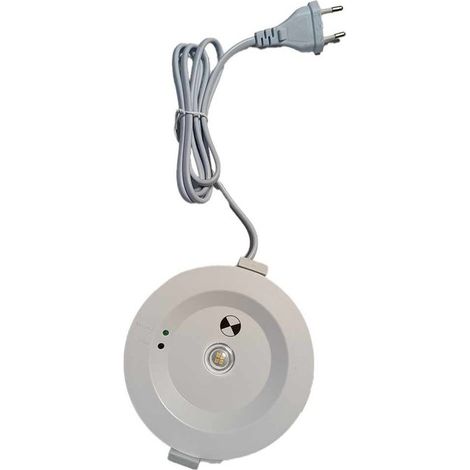 Faretto Led da Incasso con Funzione Emergenza 3W 300lm 2 Ore 110X56mm Foro 92mm Bianco 5700K (1/3)