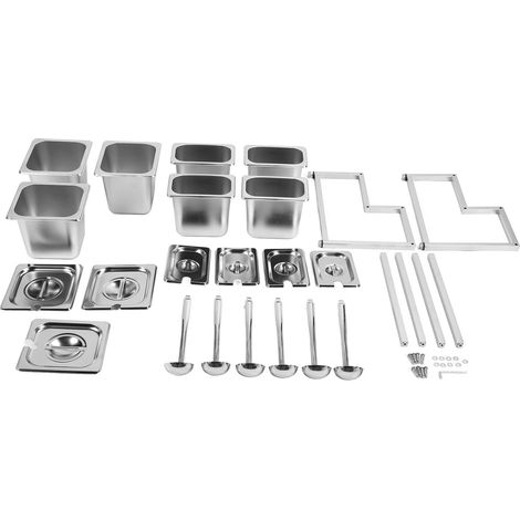 Coffret d'assaisonnement en acier inoxydable, pot à condiments extensible, récipient double couche pour confiture, support pour épices, grande capacité numéro 24 (1/5)