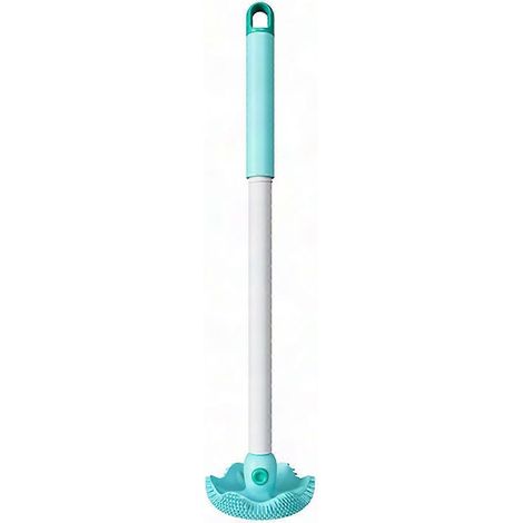 Oktopusförmige Toilettenbürste für die gründliche Reinigung – Orange, strapazierfähiger Kunststoff, ohne Halterung, Hygieneartikel fürs Badezimmer (1/5)