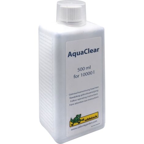 Ubbink Traitement de l'eau d'étang Aqua Clear 500 ml (1/4)