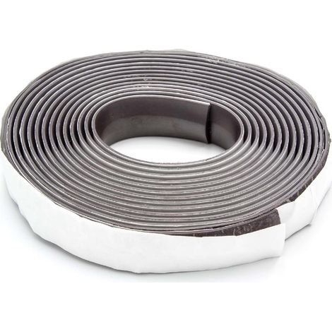 vhbw banda magnetica compatibile con Neato XV25, XV-21, XV-12, XV-14, XV-15 robot aspirapolvere - 450 cm, con superficie adesiva