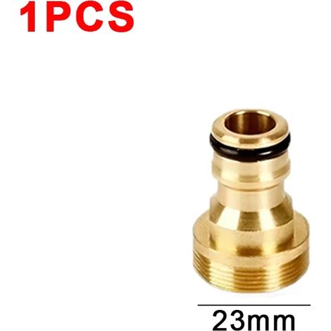 (1 pièce) Adaptateurs universels pour robinet de cuisine (1 ou 5 pièces), adaptateur de tuyau, raccord d'arrosage pour lavabo et jardin, outil de raccordement de tuyaux, accessoire de rechange pour la (1/5)