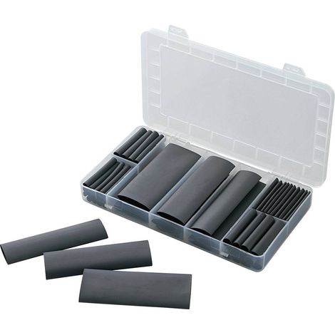 Assortiment de gaines thermorétractables 4:1 TRU COMPONENTS 1566430 61 pièces (1/2)
