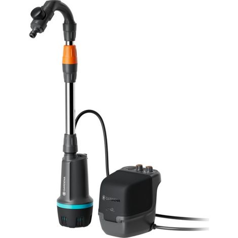 GARDENA Akku-Regenfasspumpe 2400 ComfortAutomatic 18V P4A solo Regenwassernutzungsanlage 2400 l/h 1