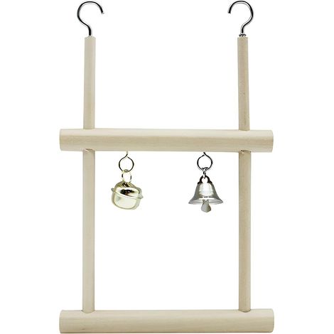 1 Balançoire,Oiseau,Bois,Clochette,Interactive,Calopsitte,Perruche,Lapin (1/5)