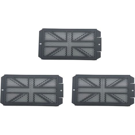 Griglia di protezione del radiatore in 3 pezzi per moto Bonneville T100 T120 Bobber Street Scrambler