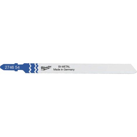 Stichsägeblätter Milwaukee t318af 105 mm 1,2 mm Zähne (1/2)