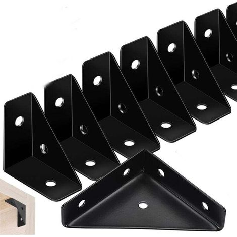 Enowelir Ensemble de 4 Supports Universels en U pour Coffre de Toit avec 8 Écrous de Blocage (1/4)
