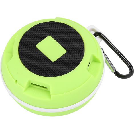 Enceinte Bluetooth portable sans fil XC-Y3 en silicone avec réception FM, prise voiture et basses profondes. Boîtier haut-parleur stéréo.