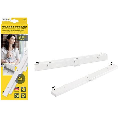 Schellenberg 46601 kit de ventilación para ventana blanco