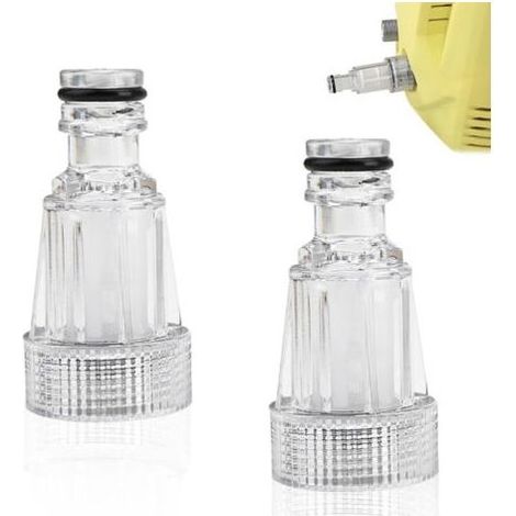 Set mit 2 Wasserfiltern für Hochdruckreiniger, schützt Ihre Pumpe und optimiert Ihre Reinigungsarbeit, für Gartenarmaturen, für Hochdruckreiniger (1/4)