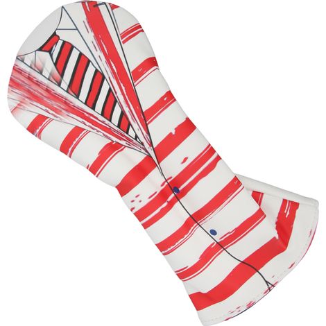Housse de tête de golf imperméable et souple à motif drapeau américain étoilé et rayé pour driver (1/5)