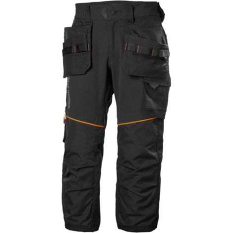 Pantalones de verano piratas Chelsea Evolution Helly Hansen C56 Negro