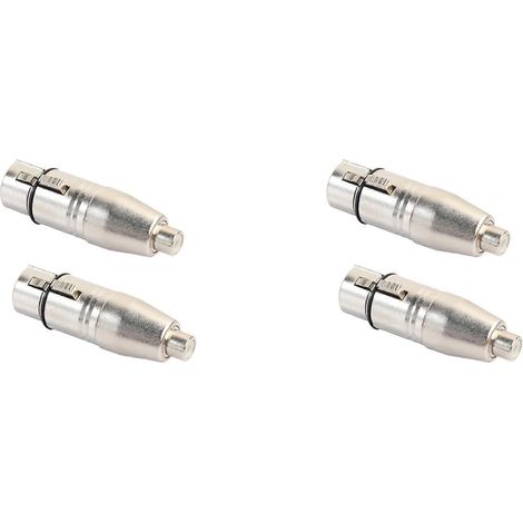 adaptateurs XLR vers RCA, adaptateurs RCA femelle vers XLR femelle (1/5)