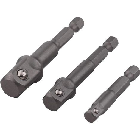 CSPARKV 3 Adaptateurs avec Queue 6 Pans 1 Adaptateur 12.5 Mm + 1 Adaptateur 10 Mm + 1 Adaptateur 6.35 Mm (1/3)