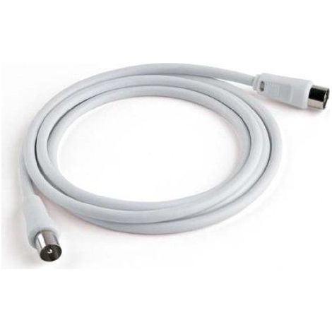 Meliconi ANT2M cable coaxial 2 m 9,5 mm Blanco