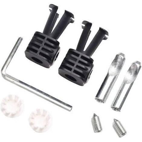 Kit de fixation pour WC suspendu Geberit série 4u. boulons en acier inoxydable. (1/4)