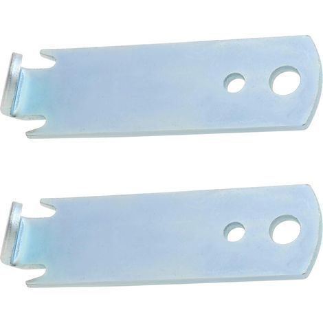 2 Lot Outils de Torsion pour Fil de Clôture 84mm 2 Trous Outil Tension de Fil de Clôture Fixation de Fil de Clôture Matériel Réparation Agricole pour Clôtures Agricoles (1/5)