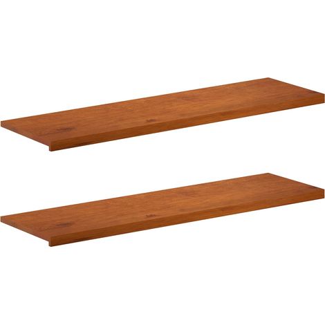Window Sills 2 pcs Brown 160 x 40 x 2 cm Solid Oak Wood vidaXL (1/5)