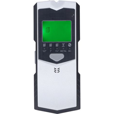 Détecteur de montants mural 5 en 1 - Scanner électronique pour bois et métaux, capteur portatif avec écran LCD (1/5)