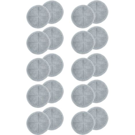 Trade-Shop Ersatz Mopptuch / Wischlappen / Wischmopp für Dyson V6 V7 V8 V10 V11 DC58 DC59 DC62 Mopp-Bodendüse Akkusauger Staubsauger / Mikrofaser - 20 Stück