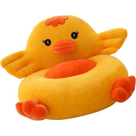 Kinder-Tiersofabezug, Stofftier (ohne Füllung)-Duck(Yellow) (1/5)