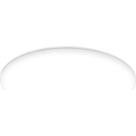 Plafonnier LED pour salle de bain avec lumière indirecte, protection contre la poussière et les éclaboussures, blanc neutre, panneau LED, cuisine, lampe pour pièces humides, 29x5,5 cm (1/5)