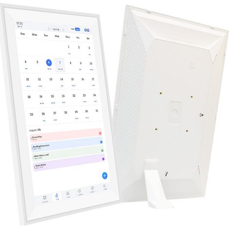 Calendrier numérique intelligent de 15.6 pouces, écran tactile interactif Full HD 1080P et planificateur, prise AU, 100-240V (1/5)