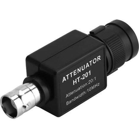 HT201 Signaldämpfung 20:1 10MHz Bandbreite Passiver Dämpfungsregler für Oszilloskope