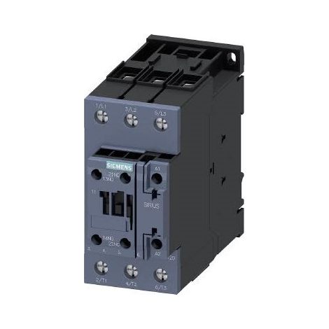 Contattore di potenza, AC-3 50 A, 22 kW / 400 V 1 NO + 1 NC, AC 48 V, 50 Hz, a 3