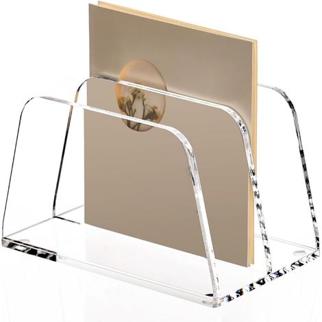 Organizer aus Acryl transparent für den Schreibtisch
