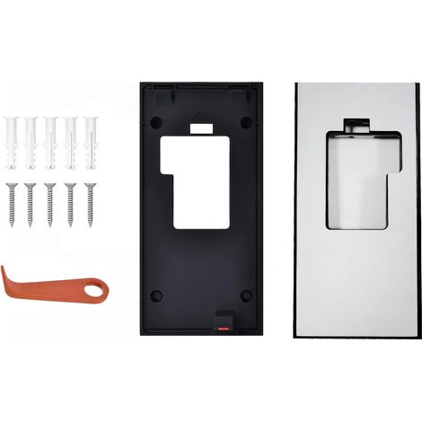 de sonnette pratiques sans perçage Plaques de fixation pour