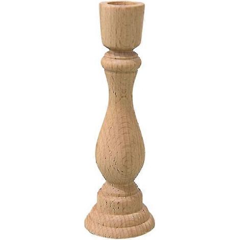 Bougeoirs en bois, conception robuste et durable (1/3)
