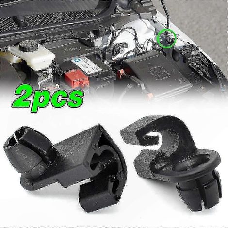 Clip de fixation de la tige de support de capot pour Peugeot 208, 301 et 308 Partner (2008). (1/5)