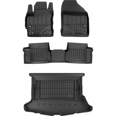 Juego de alfombrillas de goma 3D para Toyota Auris 2 HB 2012-2018 zw (1/5)