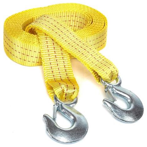 51005 une sangle de remorquage Ultra résistante avec crochets de sécurité 5,1 x 50,8 cm Capacité de 4 535,9 kilogram Polyester (1/5)