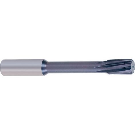 Alte Prestazioni Alesatore Hnc Con Irrigazione Interno Per Foro Passante, Diametro Nominale: 4,00 Mm Lungo. 34 Millimetri Utile Lunghezza Totale 75 Mm, Ø Coda H6: 6 Mm