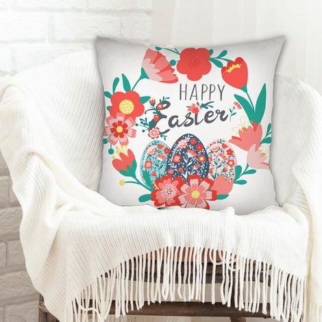 Housse de coussin décorative à la mode pour la maison résistant au lavage pour petit ami, mari, fiançailles couples (1/5)