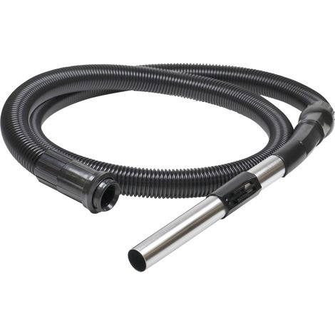 vhbw Ersatz Schlauch kompatibel mit Nilfisk 934, GA 80, 930, GA 90, 135, GD930, GA 70, GD920 Staubsauger - 2,41 m, Handgriff, 32 mm Rundanschluss