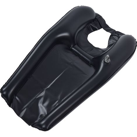 Bassin de Shampooing Portable Gonflable avec Pompe, Bac à Laver Les Cheveux Léger