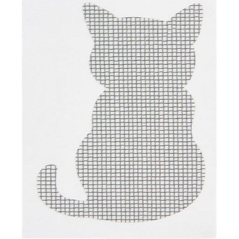 Mesh Screen Patch - Glass Fiber - Self Adhesive - For Window Hole And Tear Repair - Indoor Use - 1 Piece (1/5)