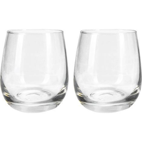 Verre - Verre À Eau - Pour Jus Thé Lait - Lot De 2 (1/5)