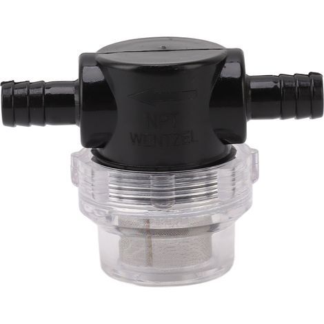 ABS G1/4 water pump strainer, twist filter on irrigation channel for camper van, marine boat, lawn (1/5)