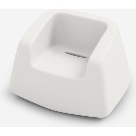 Design-Gartenstuhl aus Polyethylen Sugar - Weiß (1/3)