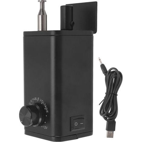 Moteur de rôtissoire pour barbecue Barbecue portable à vitesse réglable et à haute torsion avec câble USB pour cuisine de camping 5 V-12 V (1/5)