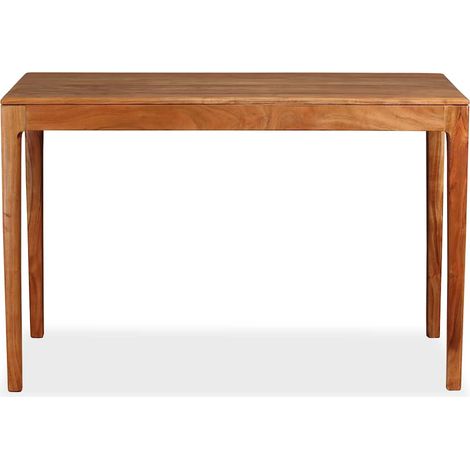 Maison Exclusive - Tavolo da Pranzo in Legno Massello 118x60x76 cm (1/5)