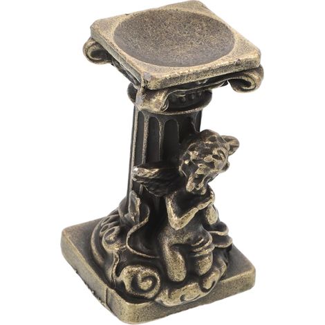 Présentoir à Avec Romain Ornement De Support De Bureau Vintage Décor Pour Angle Meuble Maison Sculpture Support (1/5)